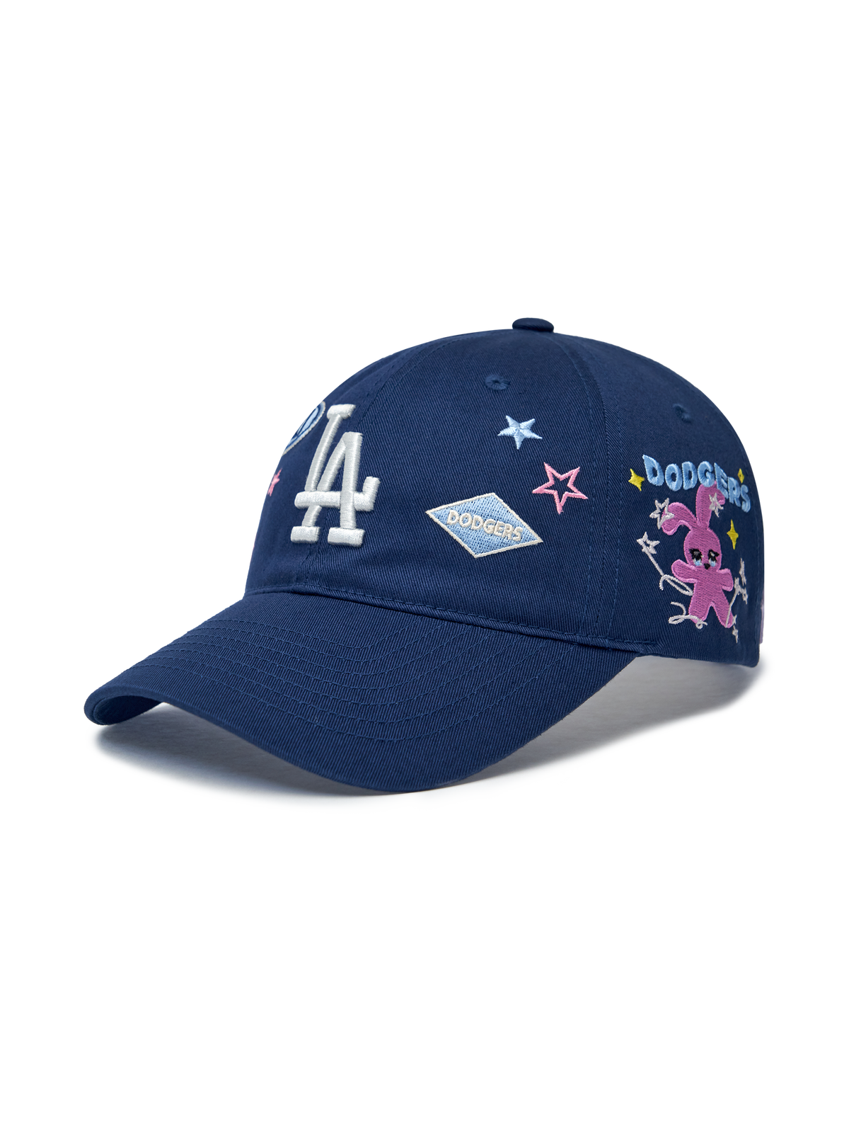 Mlb Star Bunny Unstructured Ball Cap LA Dodgers