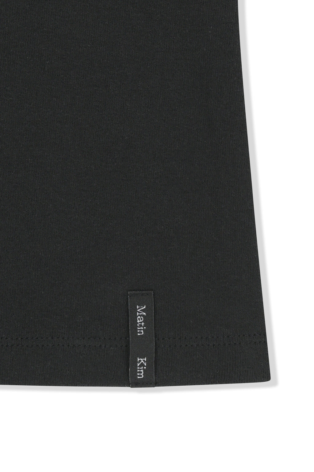 Matinkim Label Detail Halter Tank Top IN Black