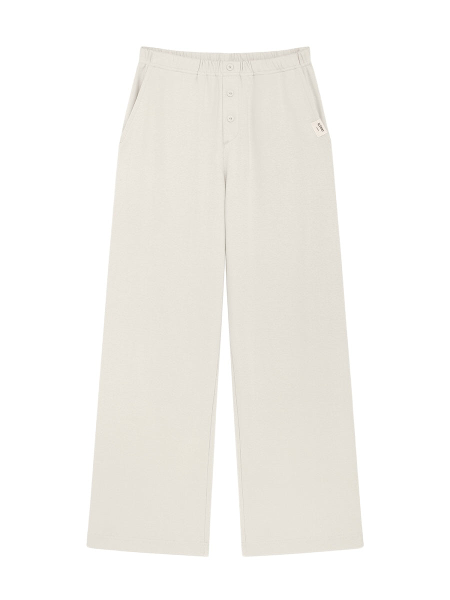 GLOWNY G Button Fly Pants (Marshmallow)