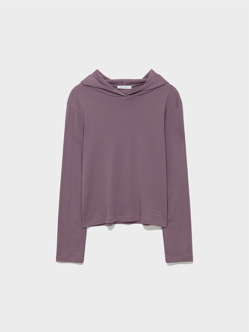 Low Classic Lc Hoodie Tee Lilac
