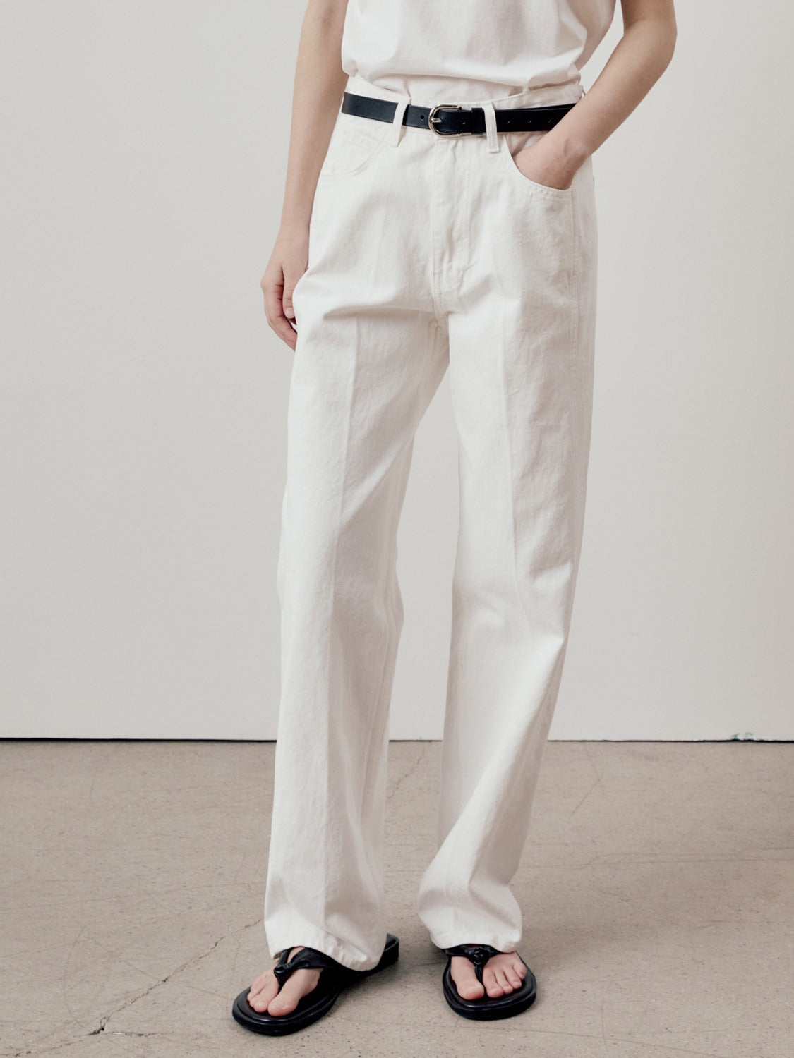 Facade Pattern Classic Denim clean white