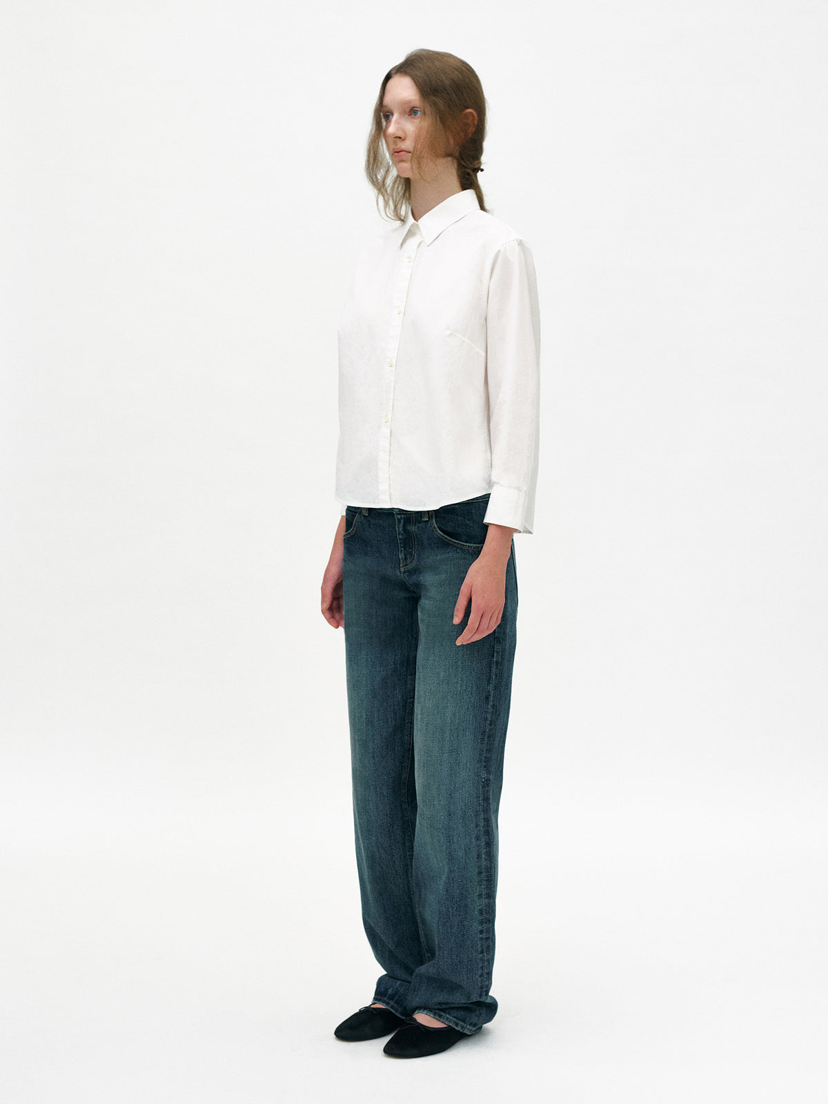 Nothing Written Nils straight jeans (Washed blue, W)
