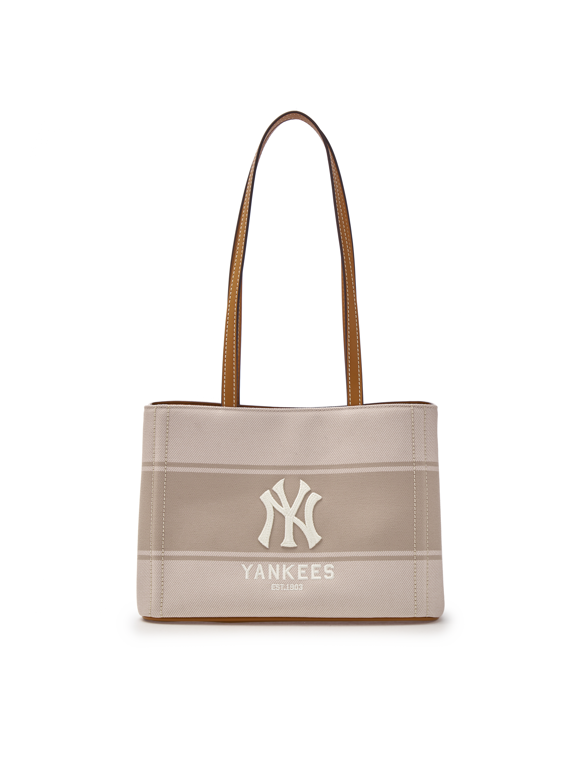 [mlb korea] Varsity Lettering Canvas Shoulder Bag