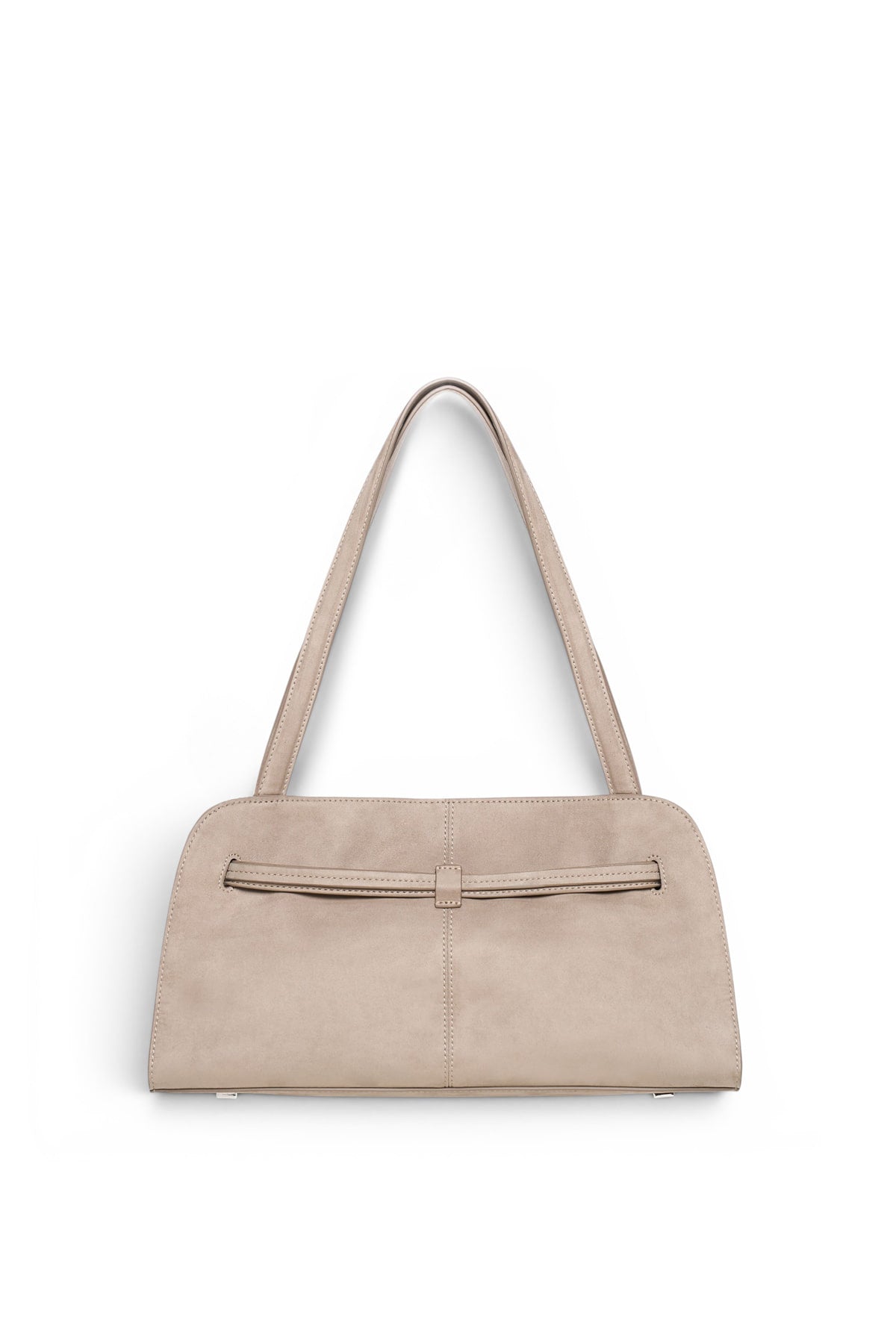 Matinkim Drop Tail Mellow Shoulder Bag IN Beige