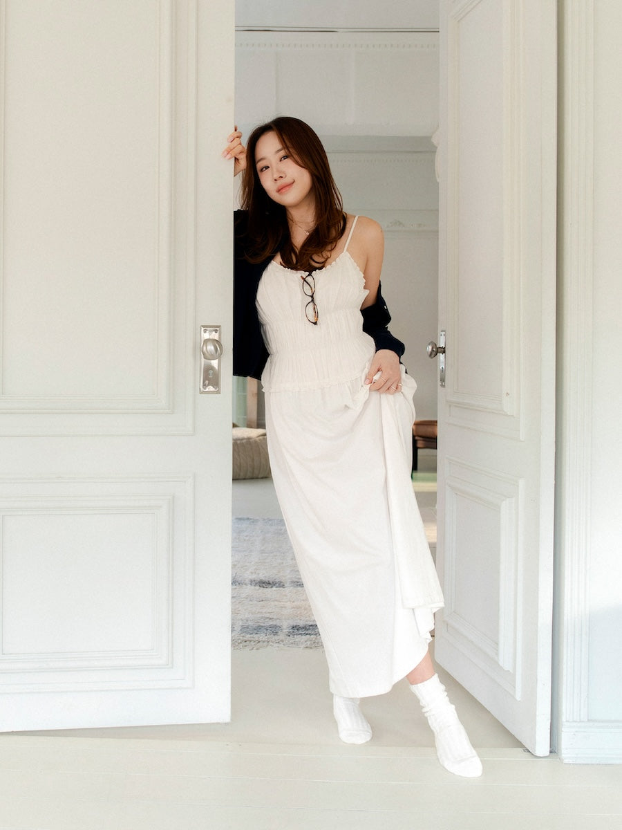 GLOWNY G Slow Morning Dress (Ivory)