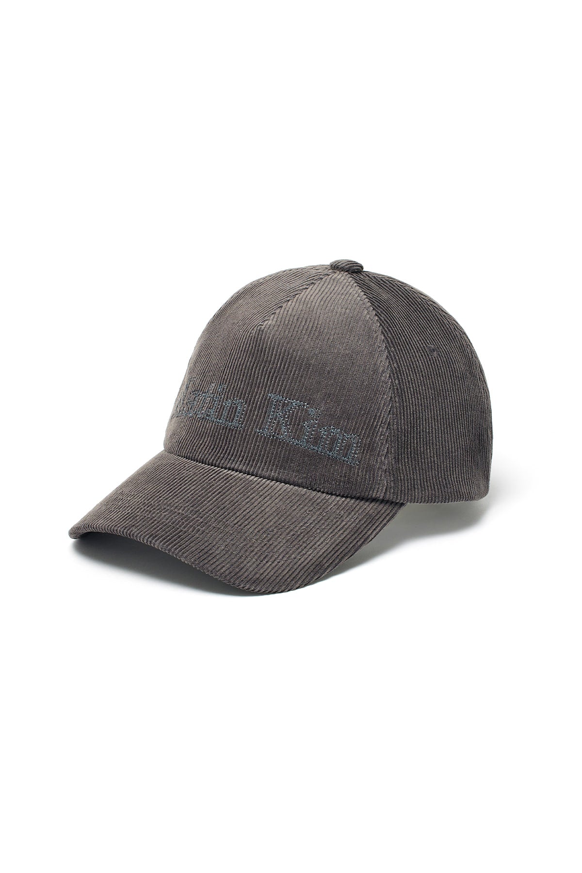 [matinkim] MATIN CORDUROY BALL CAP IN CHARCOAL