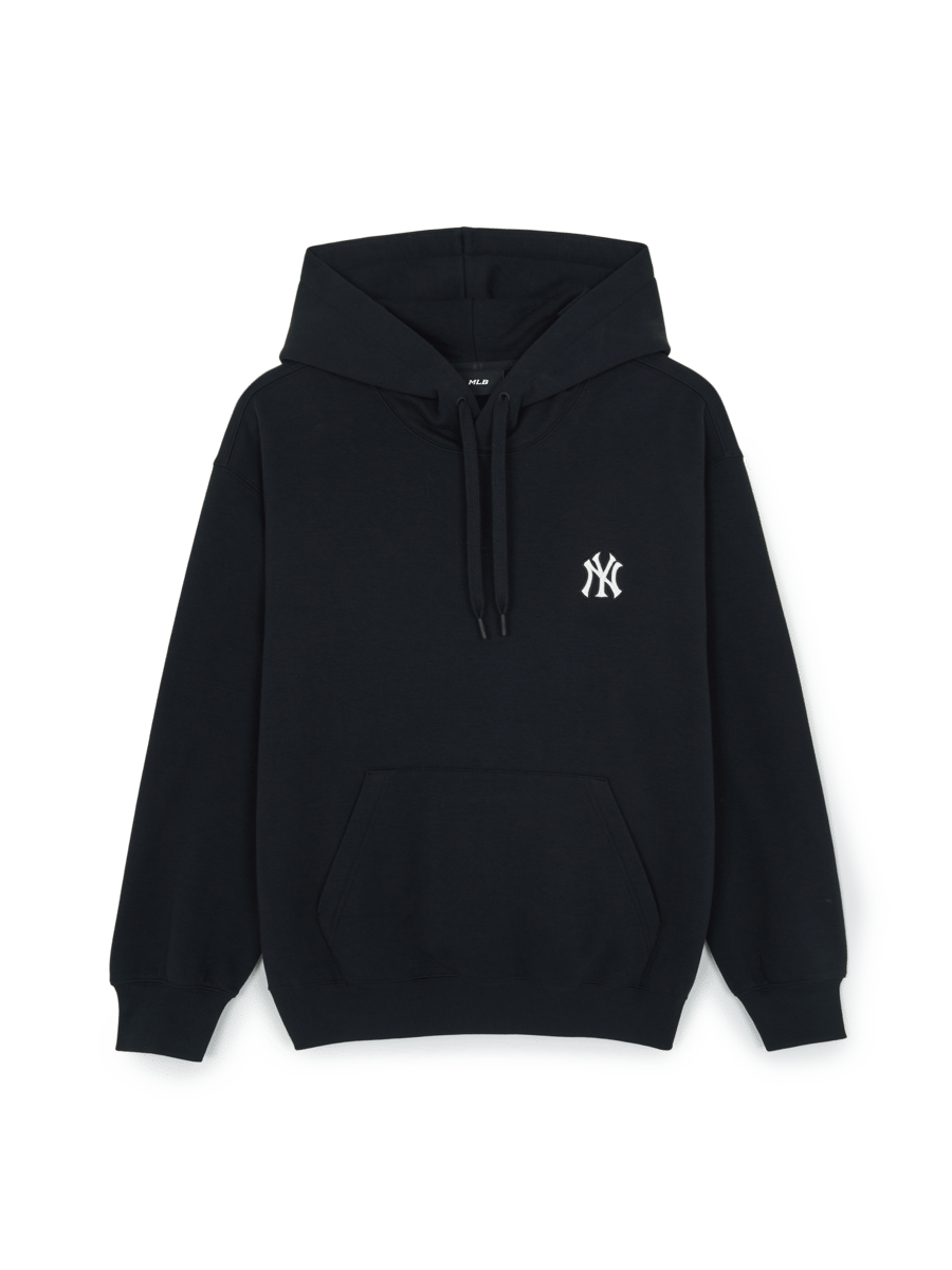 Basic Mega-Logo Fleece-Lined Hoodie — New York Yankees