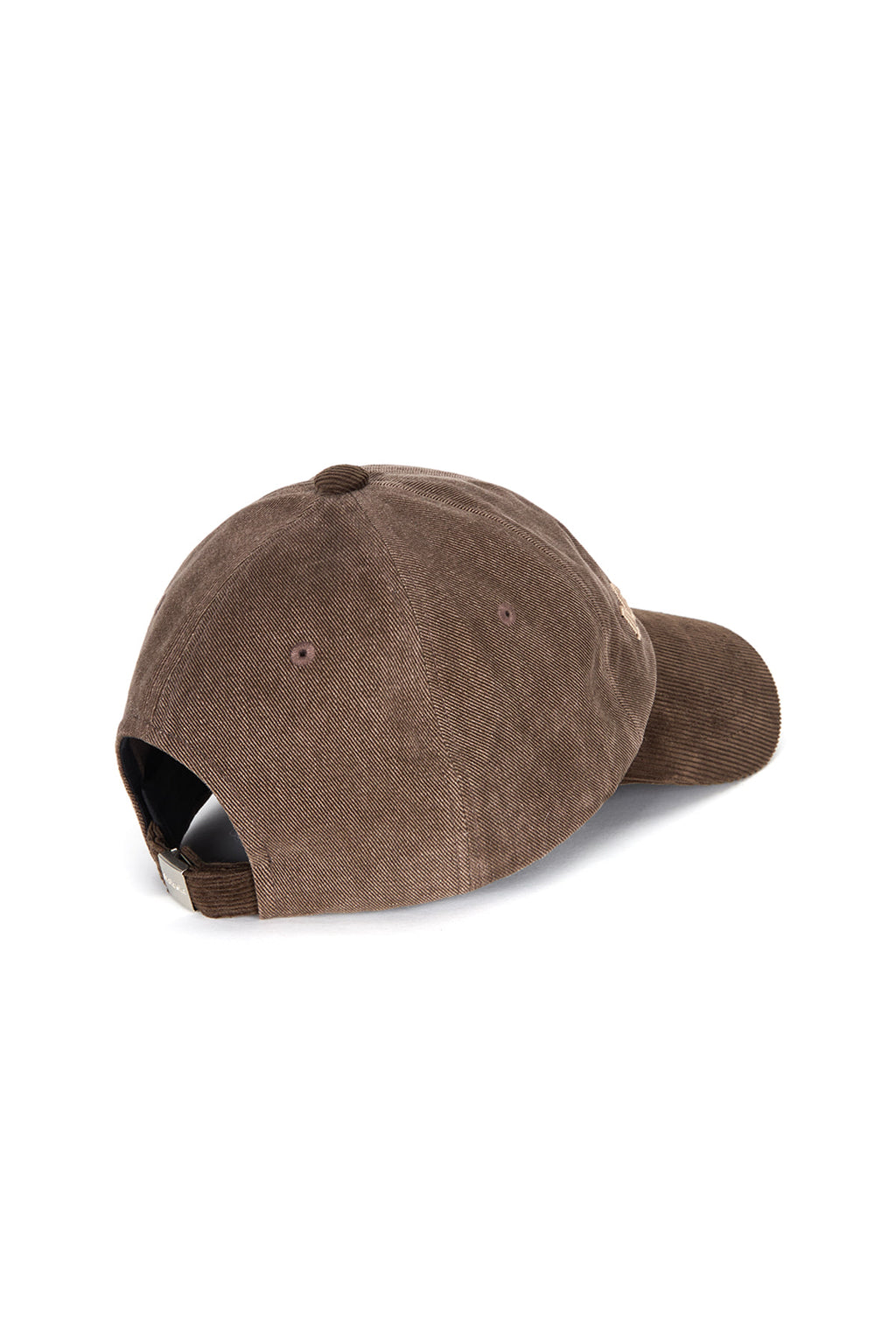 [matinkim] MATIN CLASSIC LOGO CORDUROY BRIM BALL CAP IN BROWN