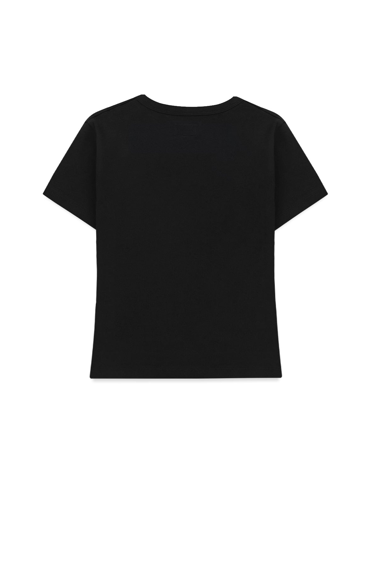 Matinkim Ghost Artwork Crop Top IN Strong Black