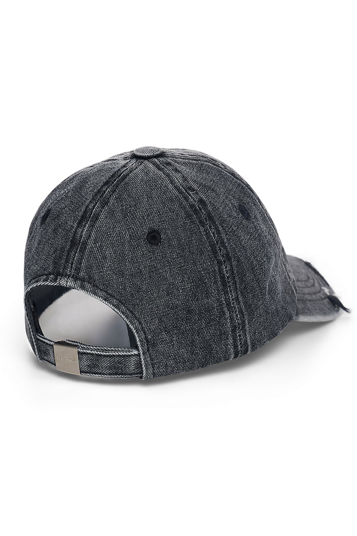 Matinkim Vintage Distressed Denim Ball Cap IN Black