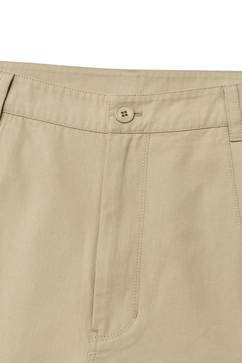 [matinkim] OUT POCKET COTTON CARGO PANTS FOR MEN IN DARK BEIGE