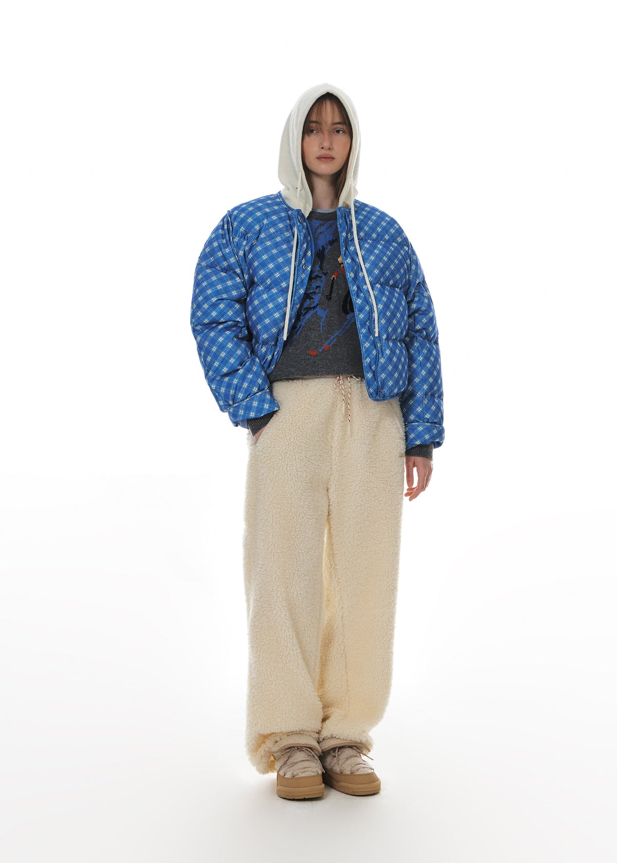 Grove Fog Knit Balaclava