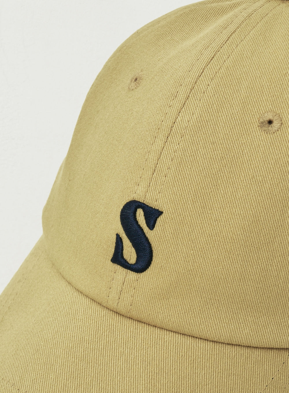[satur] Classic Small Logo Ball Cap - Beige