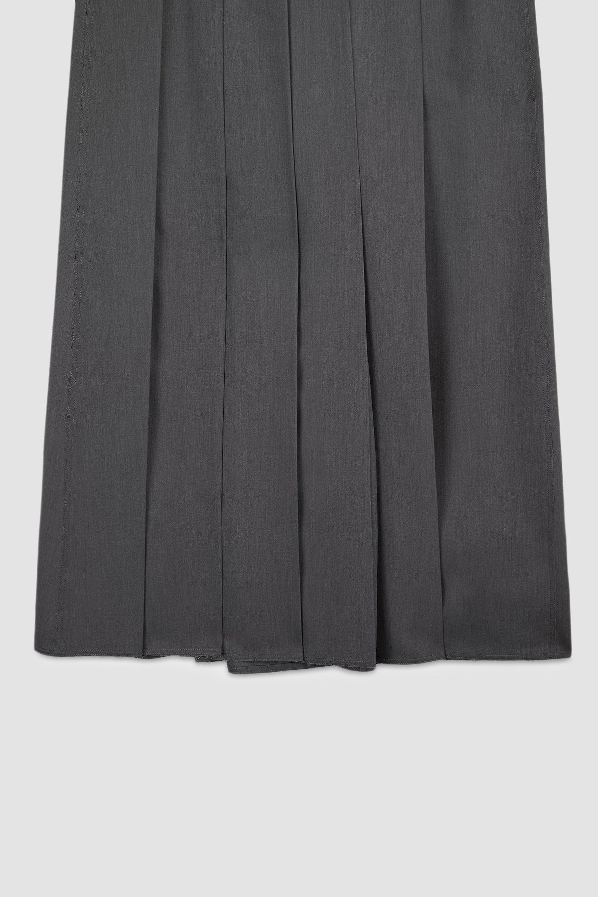 Matinkim Unbalance Pleats Pants IN Charcoal