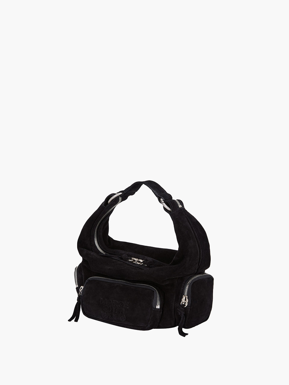 Margesherwood City Hobo EW Mini black suede
