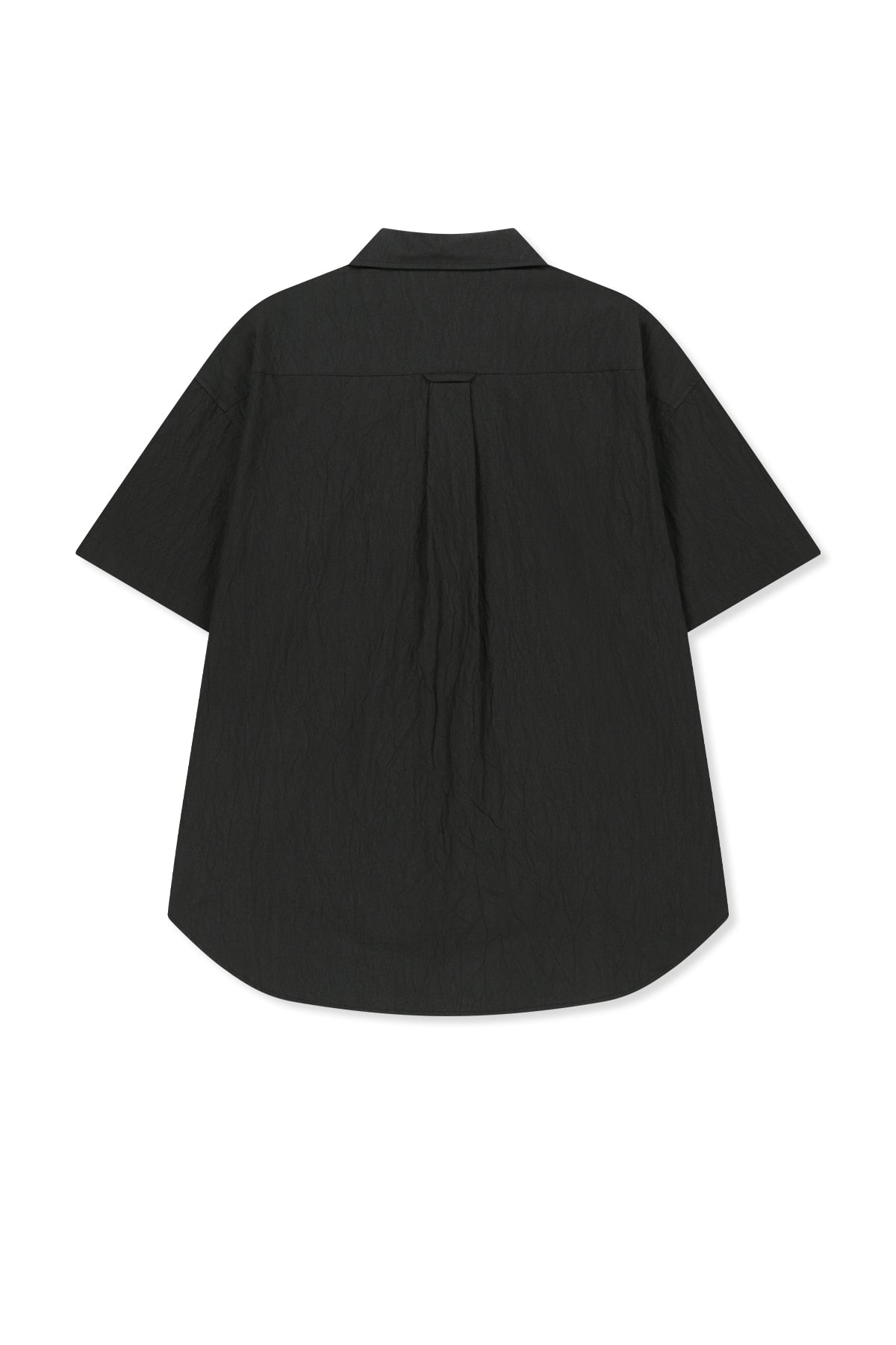 [matinkim] Small Logo Over Fit Shirt For Men IN Charcoal