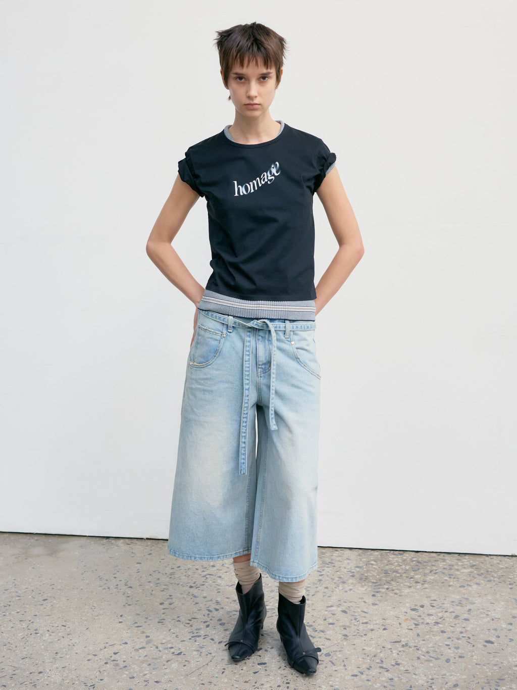 Low Classic Homage T-Shirt Black