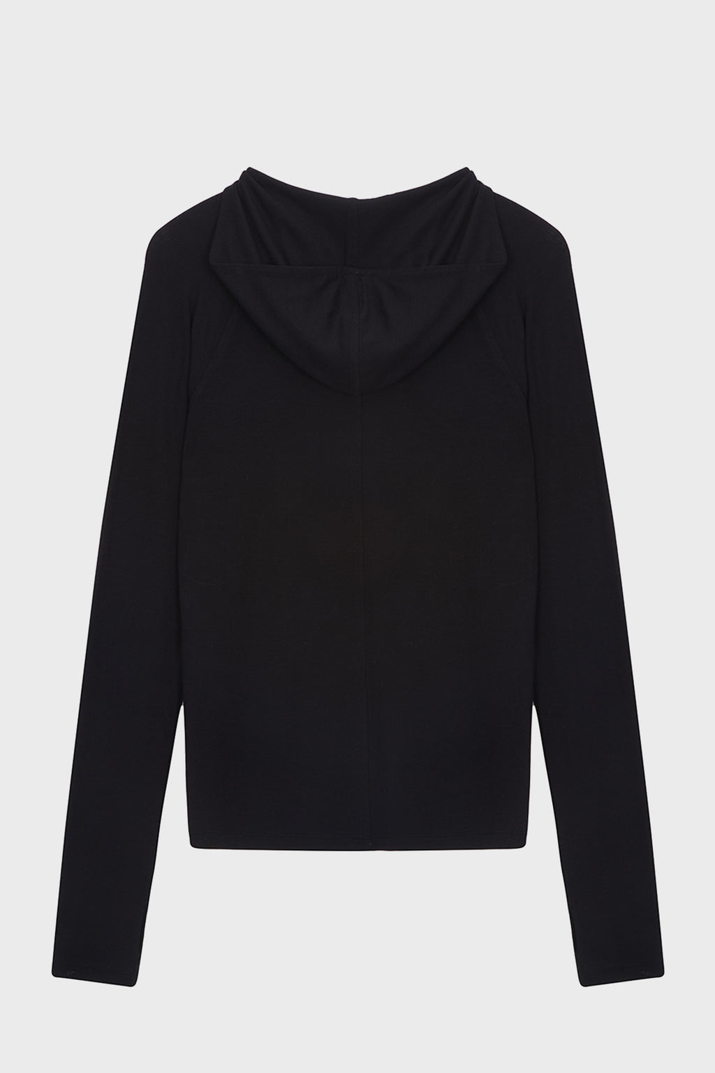 Matinkim Slim Hoody Jersey Top IN Black