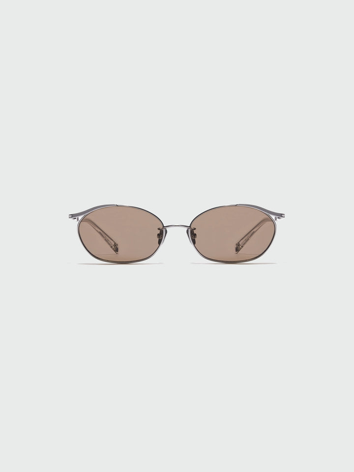 EENK Yvette Titanium Sunglasses - Brown