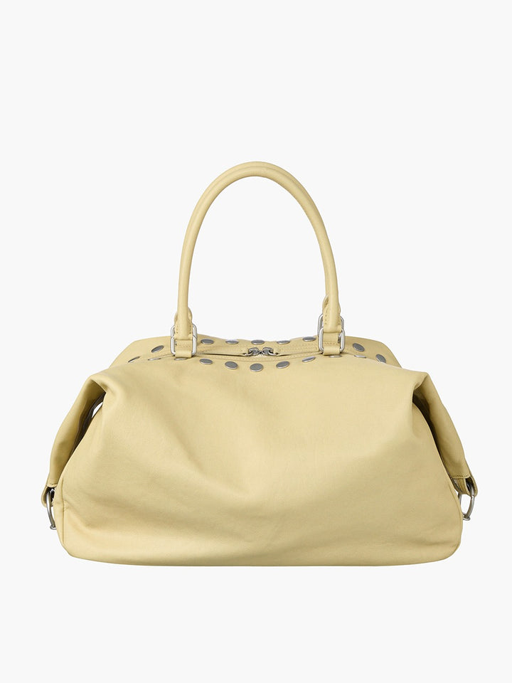 Margesherwood Dumpling Stud butter washed nappa