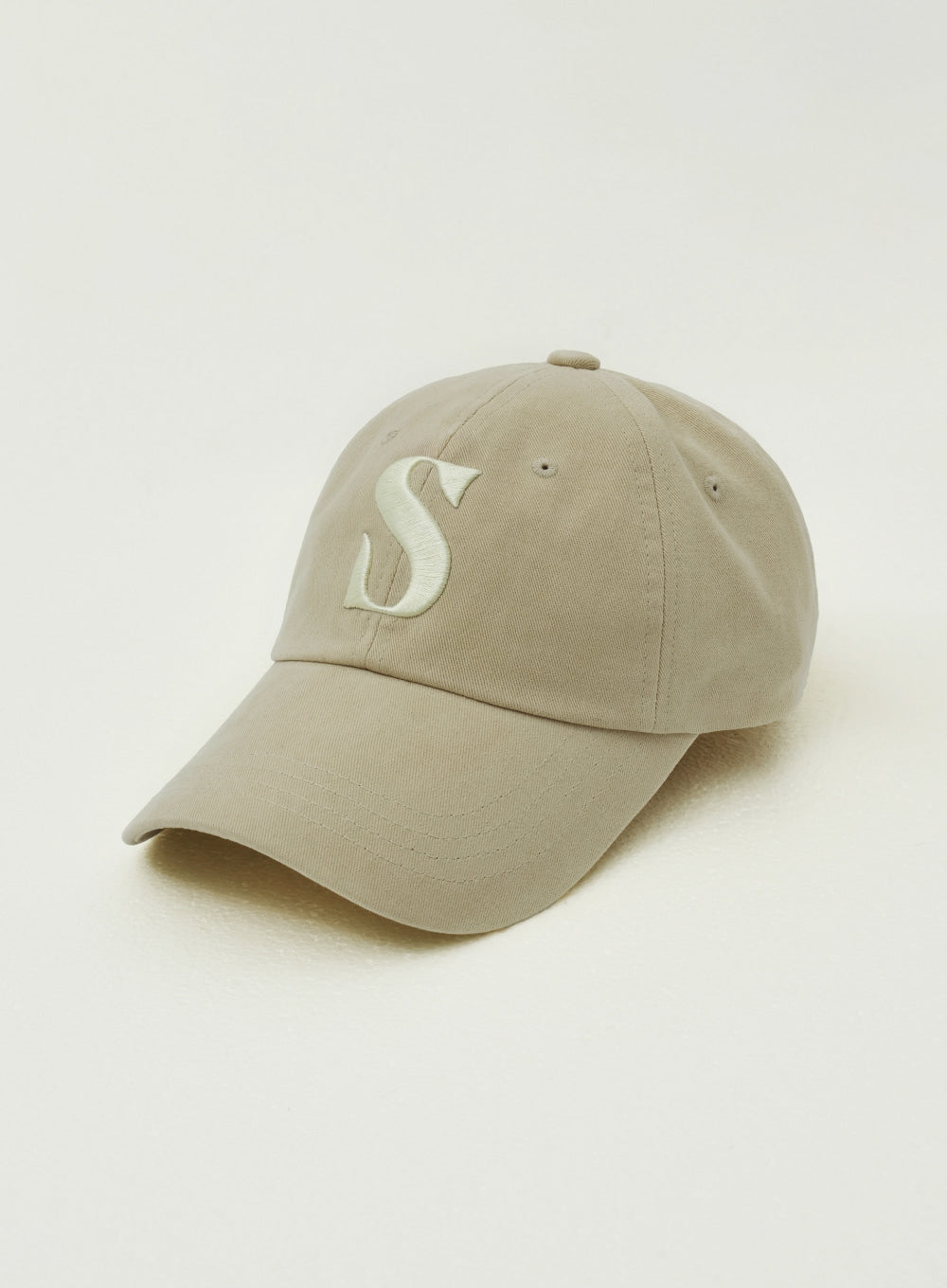 [satur] Vintage Casual Ball Cap - Beige