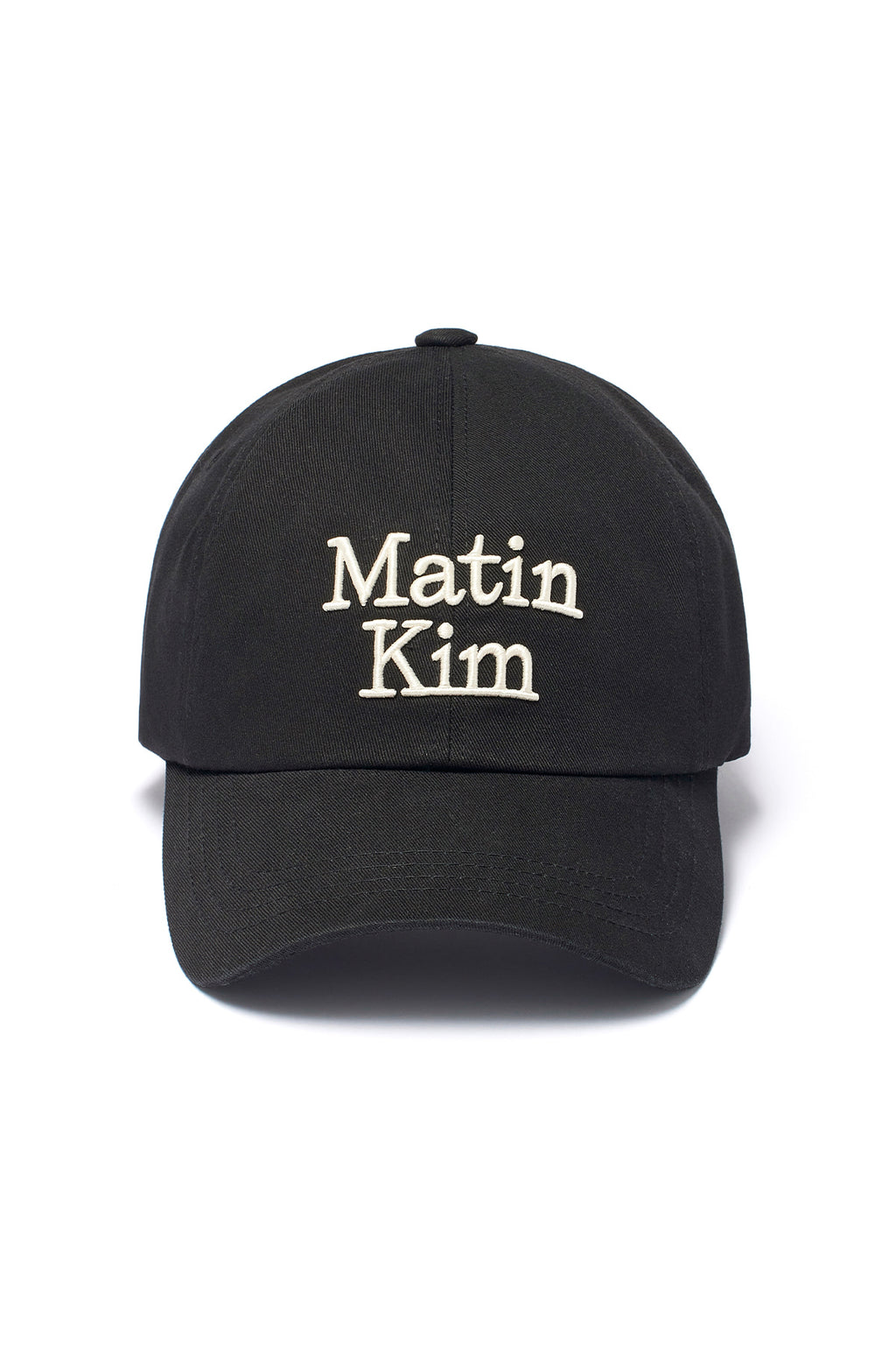 [matinkim] MATIN VOLUME LOGO BALL CAP IN BLACK