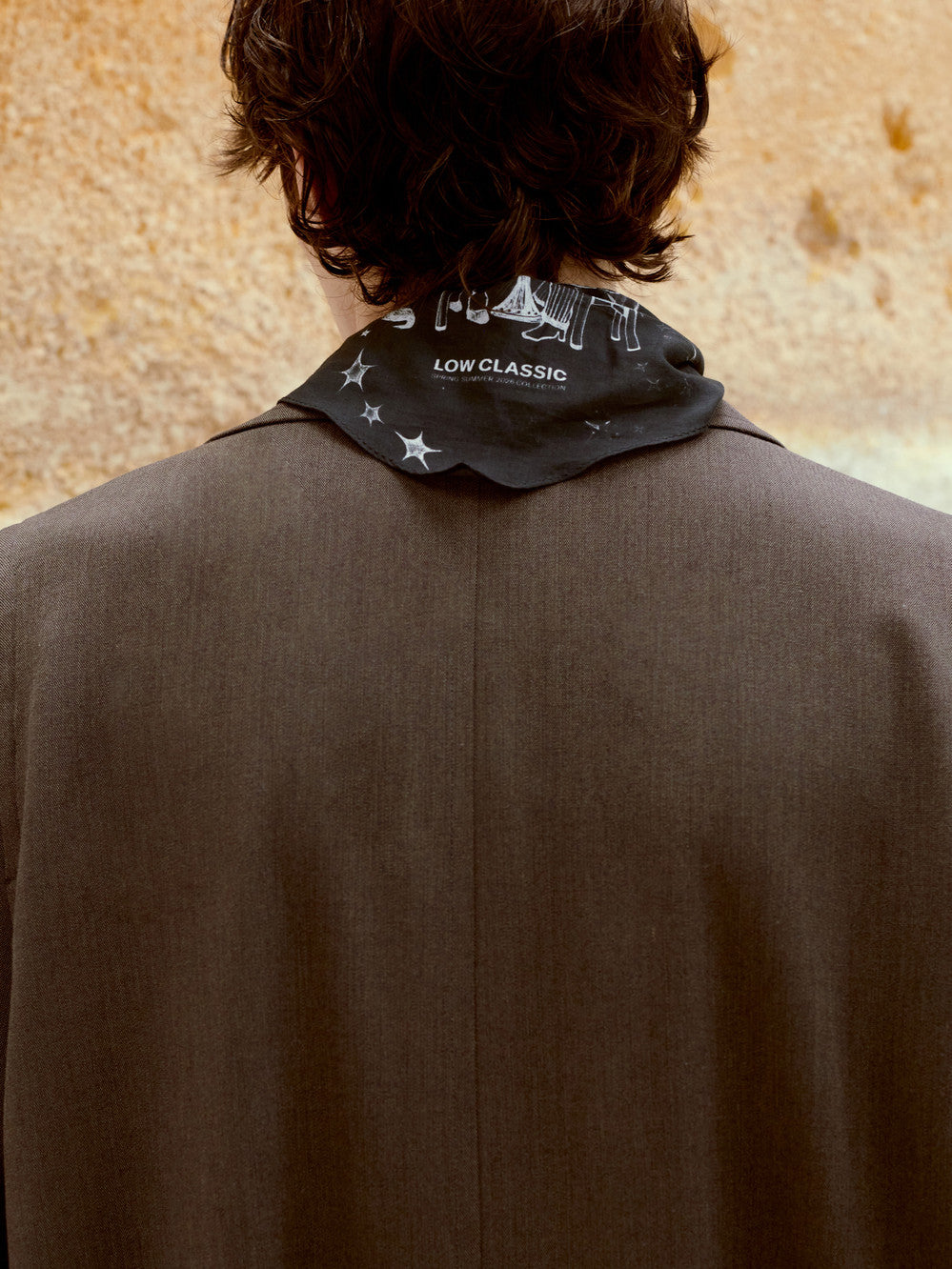 Low Classic Pipe Dream Scarf Black