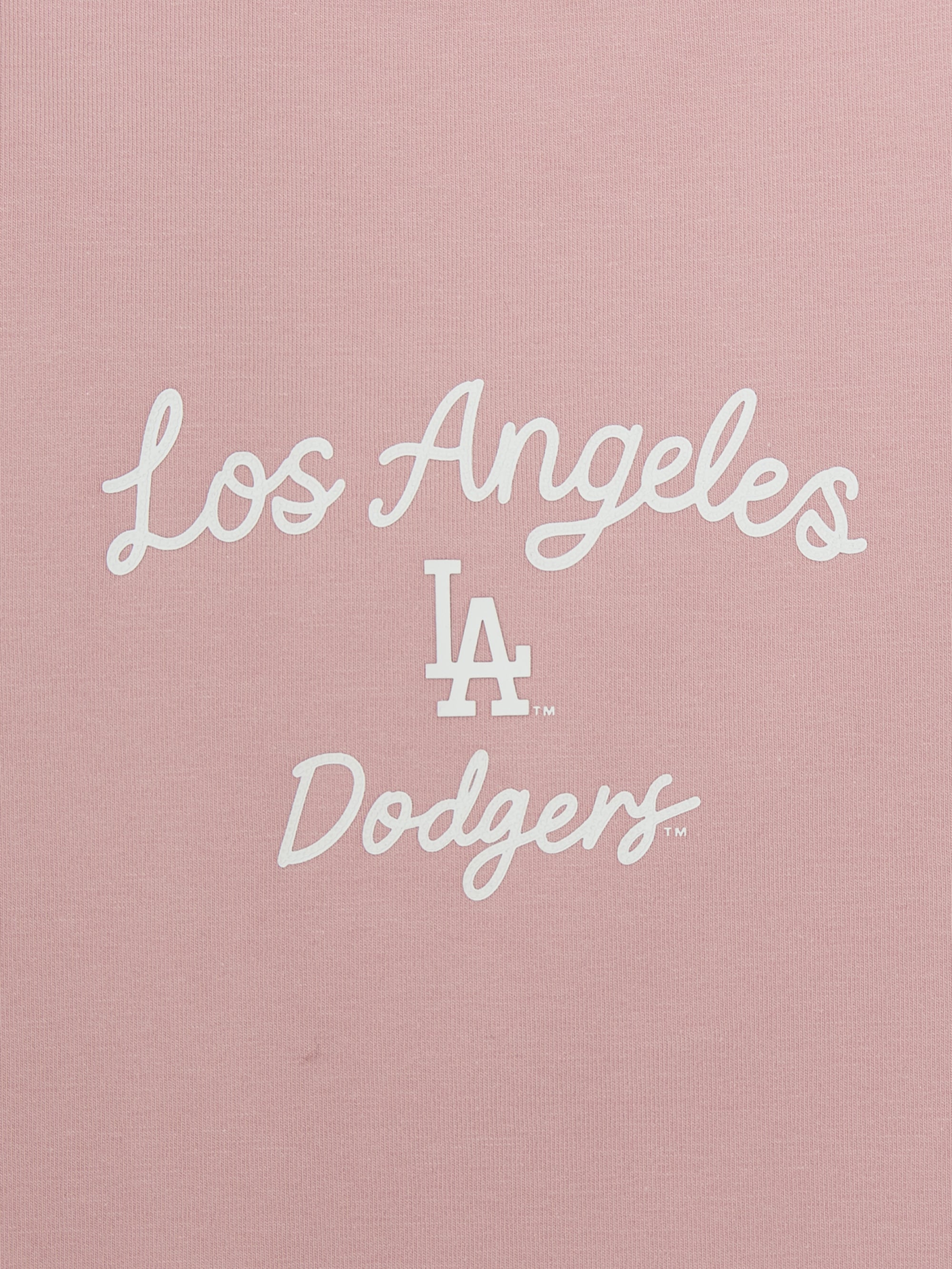 MLB Korea Women's Sportive Cursive Ringer Crop T-shirts