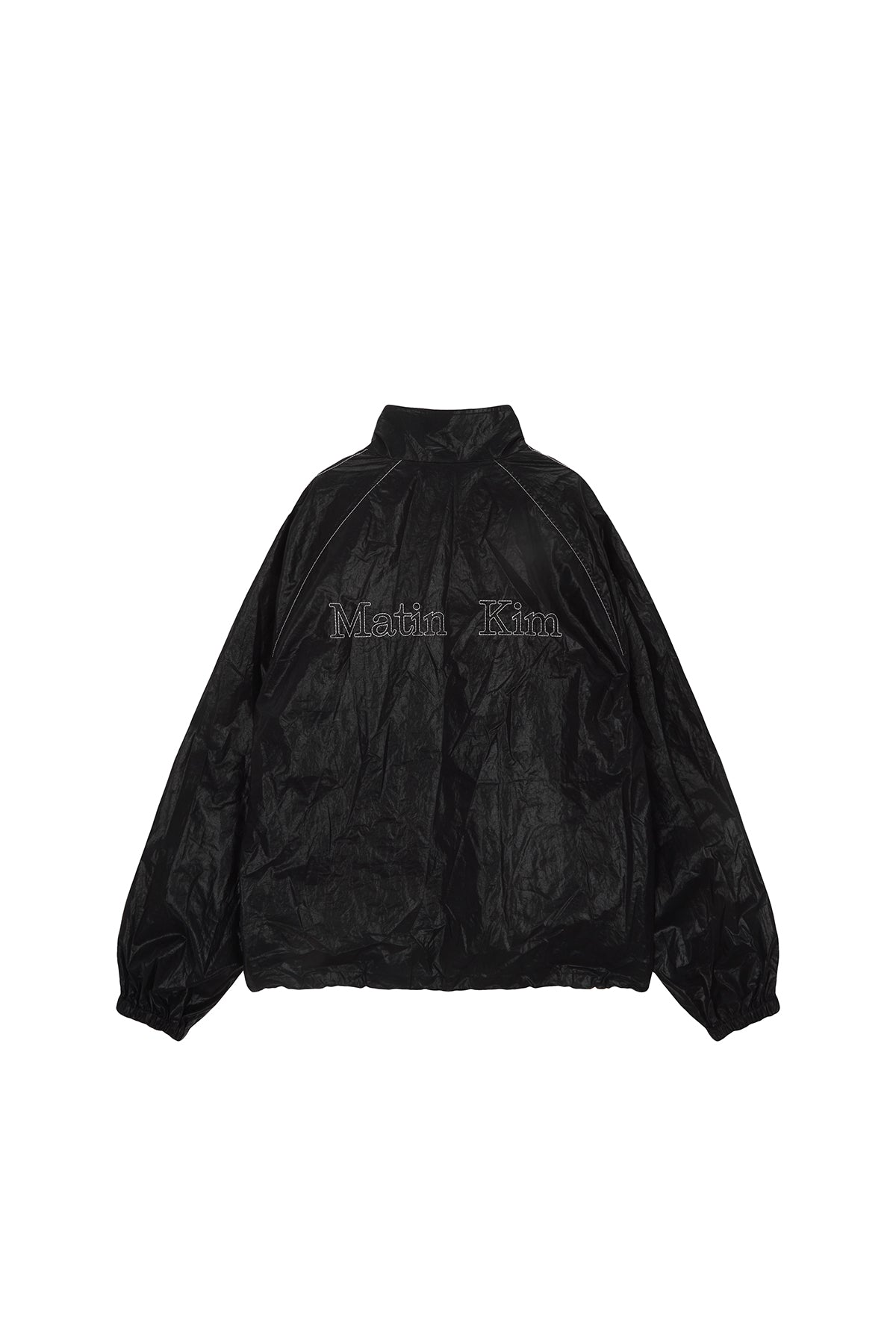 Matinkim Matin Coating Anorak Jumper IN Black