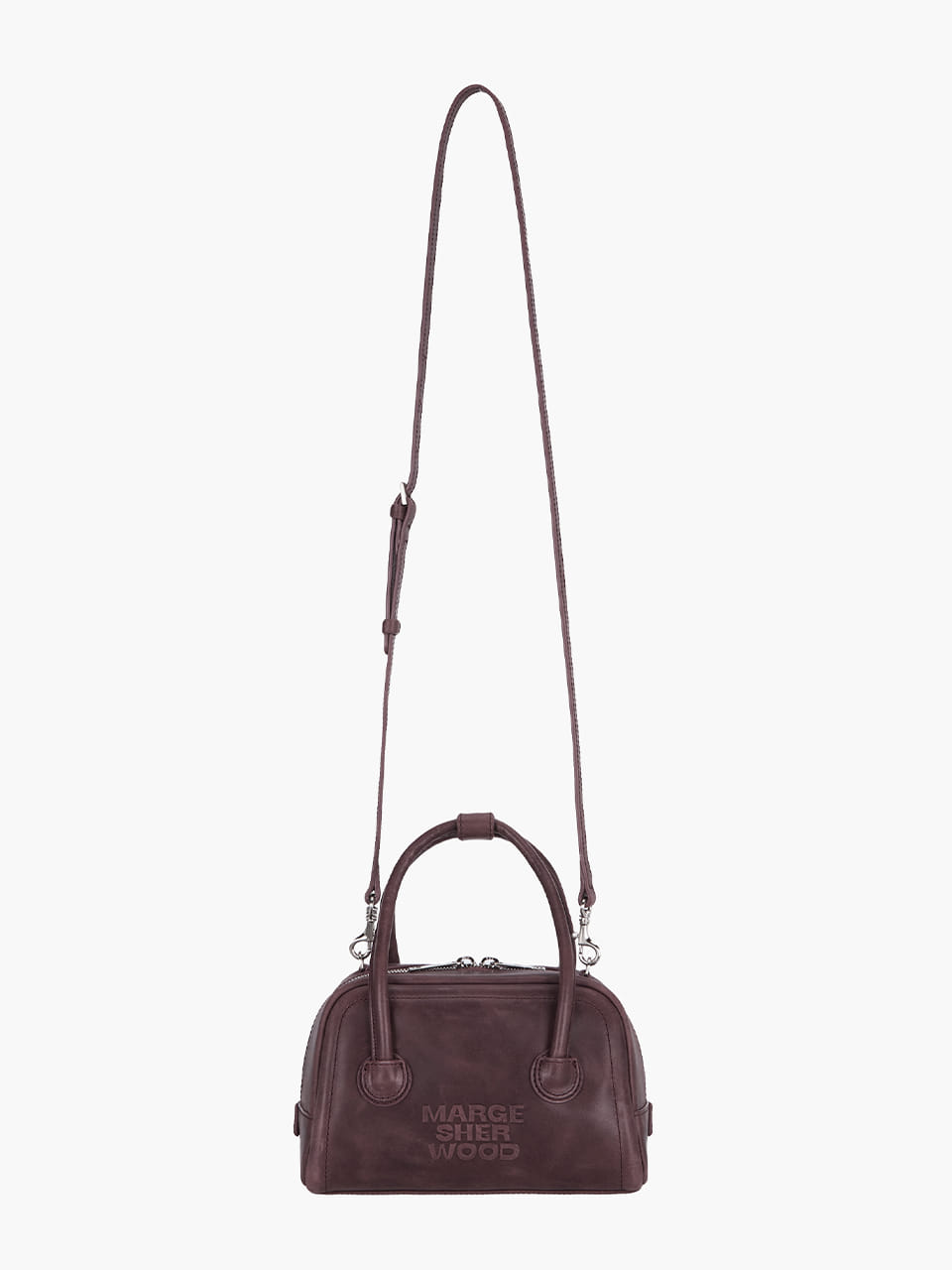 Margesherwood Soft Tote Mini wine pull-up
