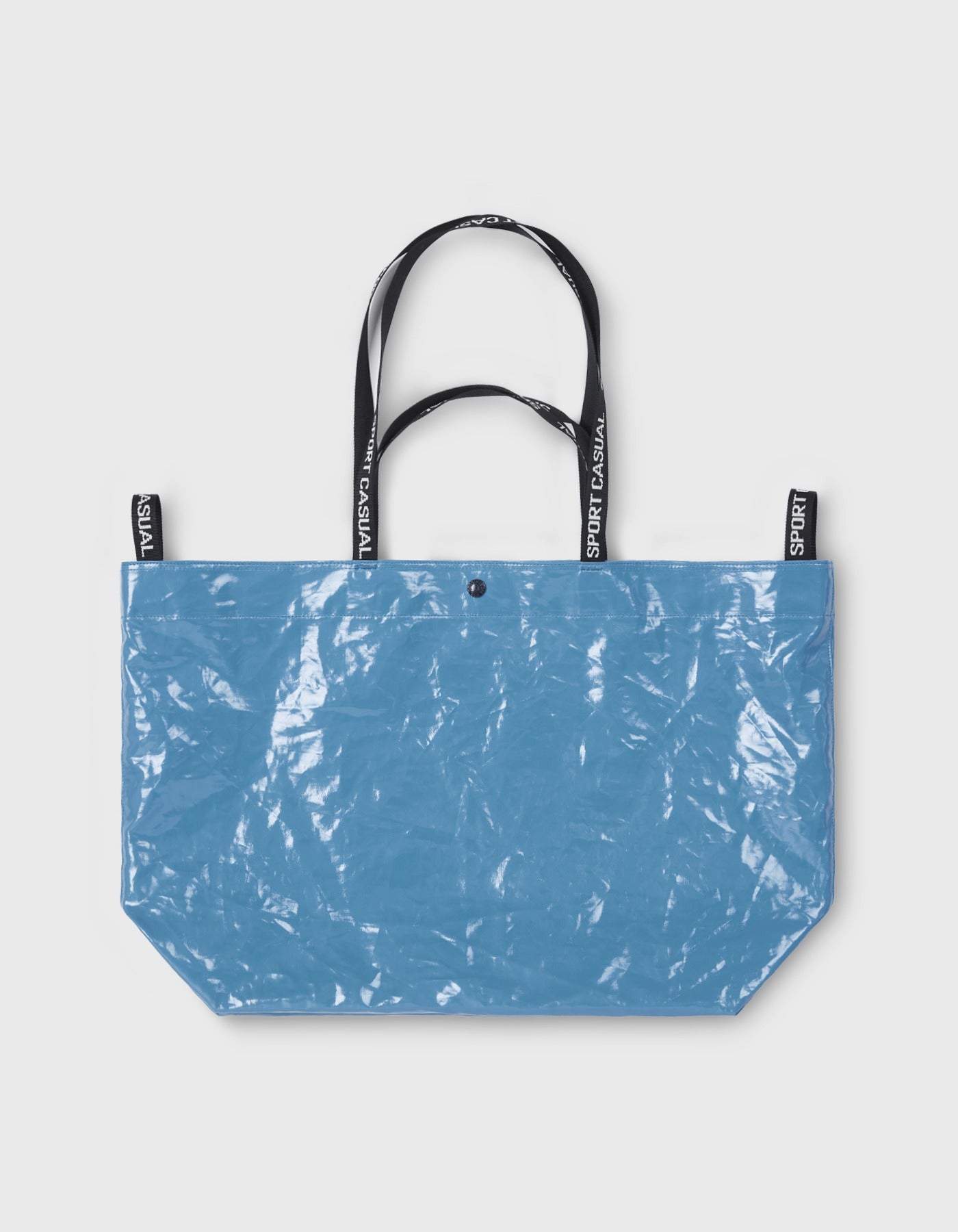 PATENT MARKET BAG / Sky Blue