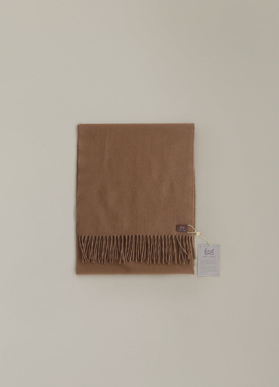 Nothing Written Scottish angora scarf (Camel)