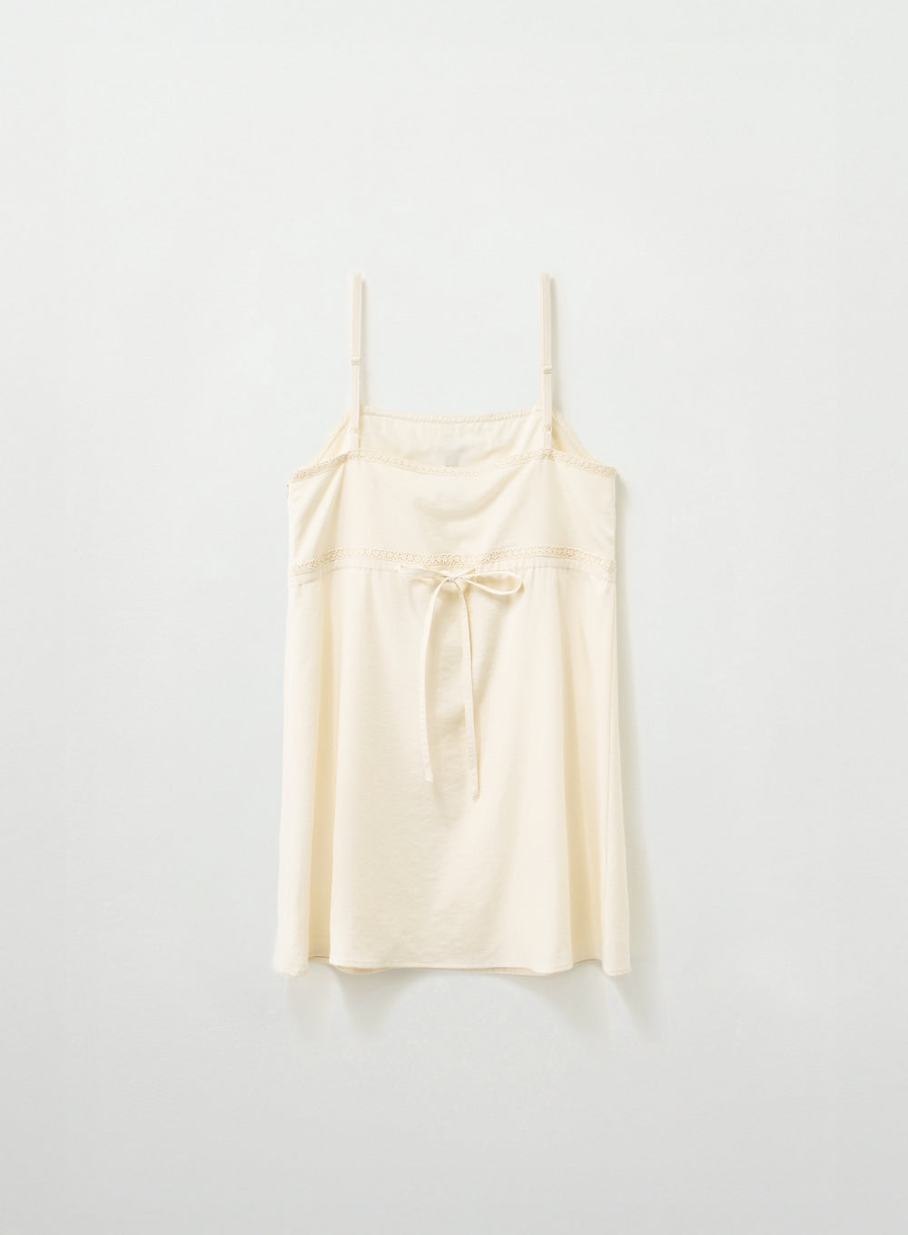Satur Taping Flare One-piece - Cream