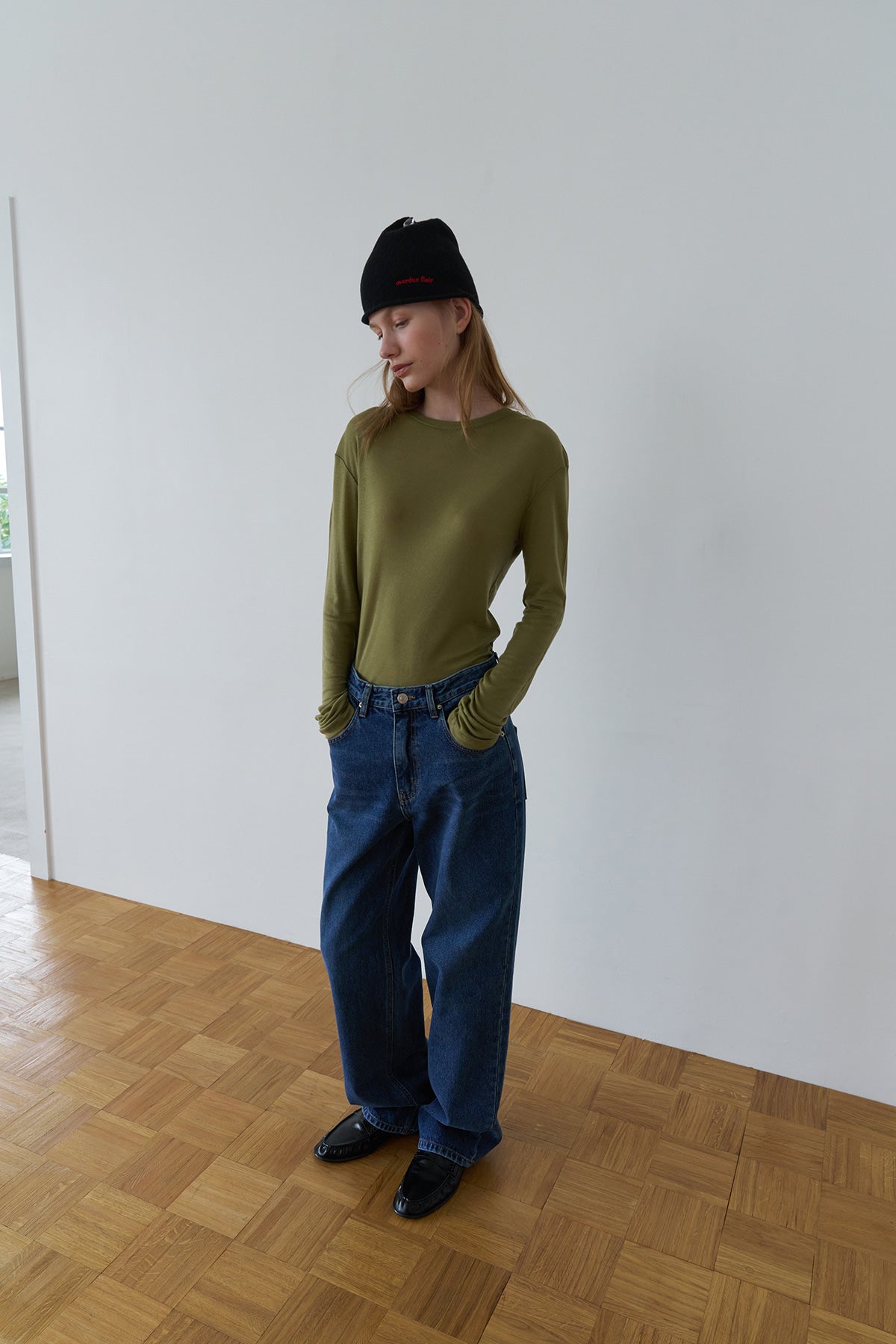 Overdueflair Indigo Denim Pants Blue