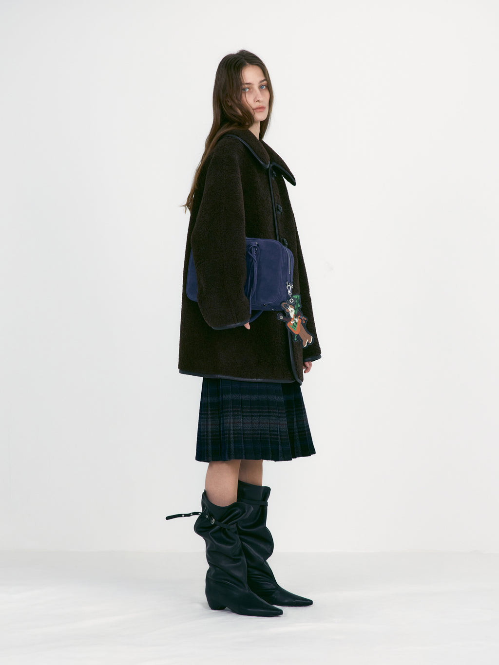Low Classic Bookey Bag Suede Blue