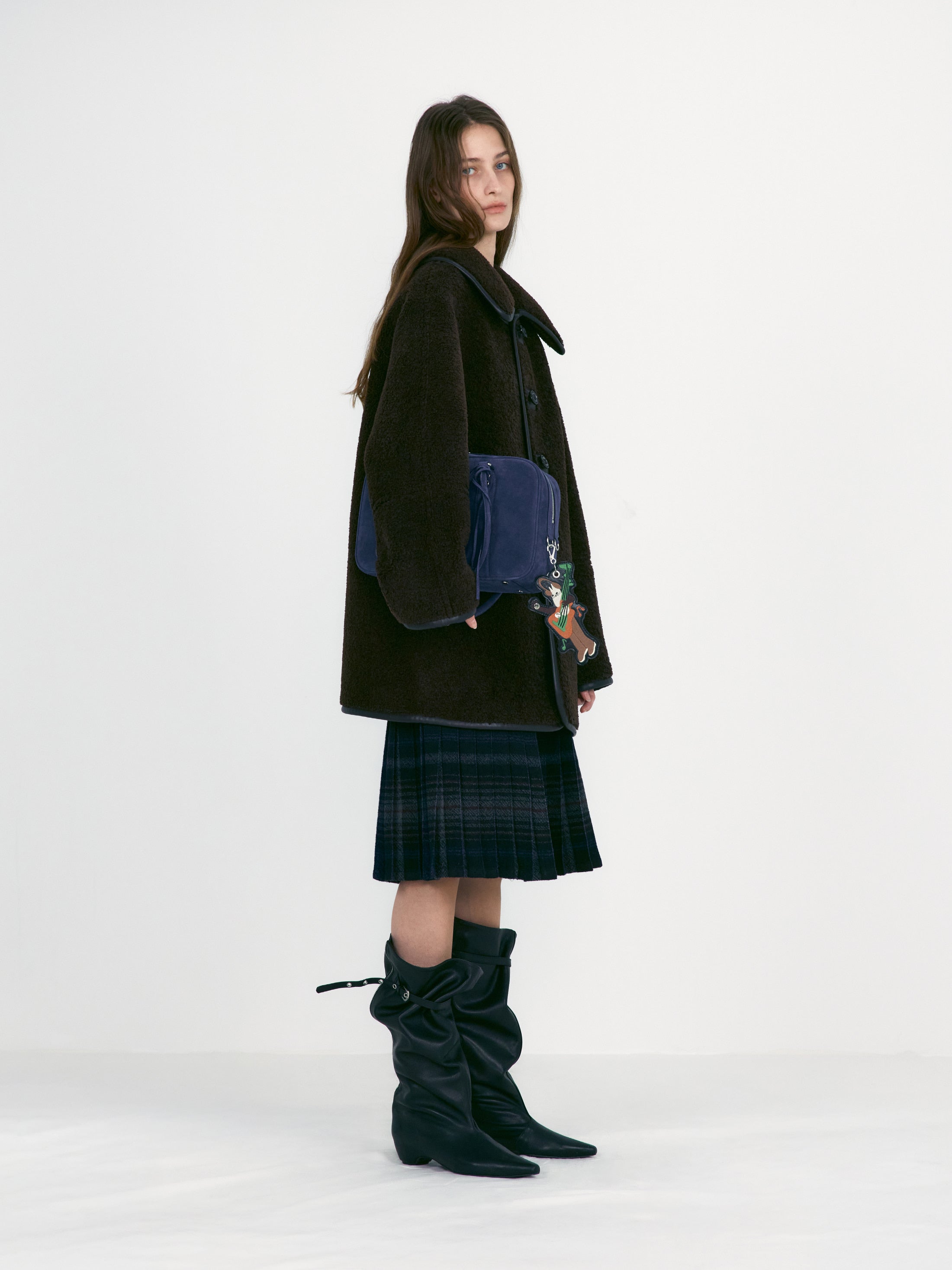 Low Classic Bookey Bag Suede Blue