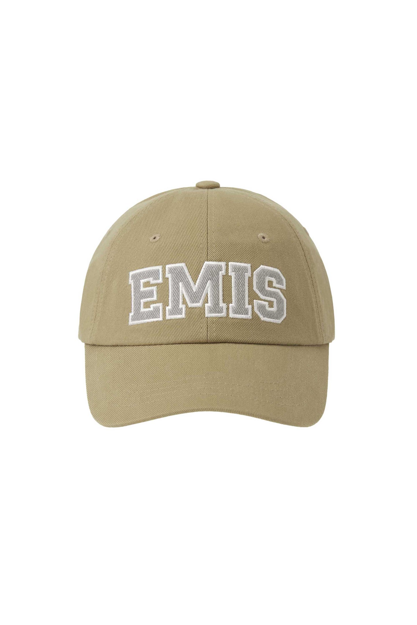 TWILL CAPITAL LOGO BALL CAP-BEIGE