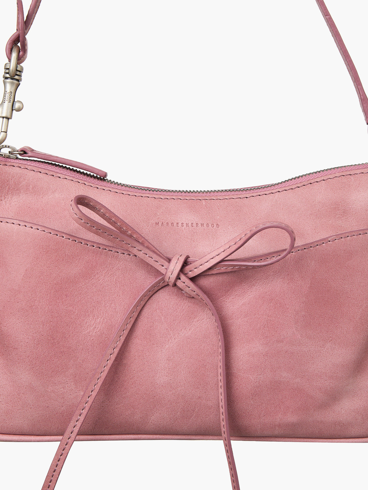Margesherwood Ribbon Pochette tea rose pull-up