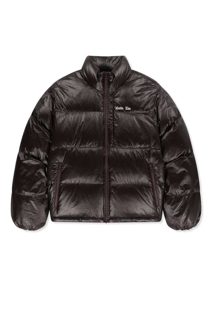Matinkim Small Logo Volume Down Jumper In Dark Brown