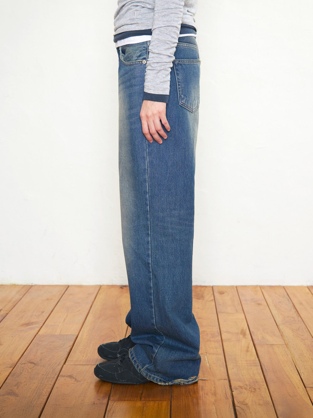 Low Classic Vintage Relaxed-Fit Jeans Mid Blue