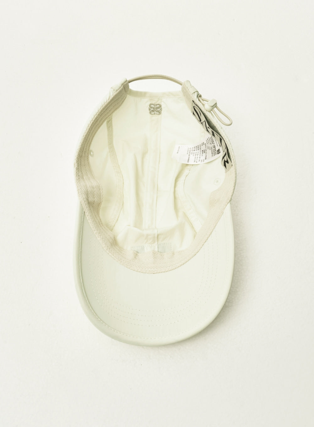 [satur] String 4 Panel Nylon Camp Cap - Cream