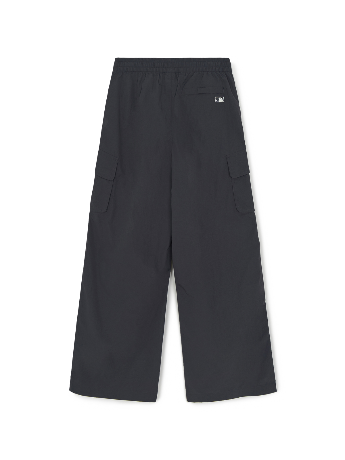 MLB Korea Women's Gorpcore Glossy High Waist Cargo Wide Flare Pants