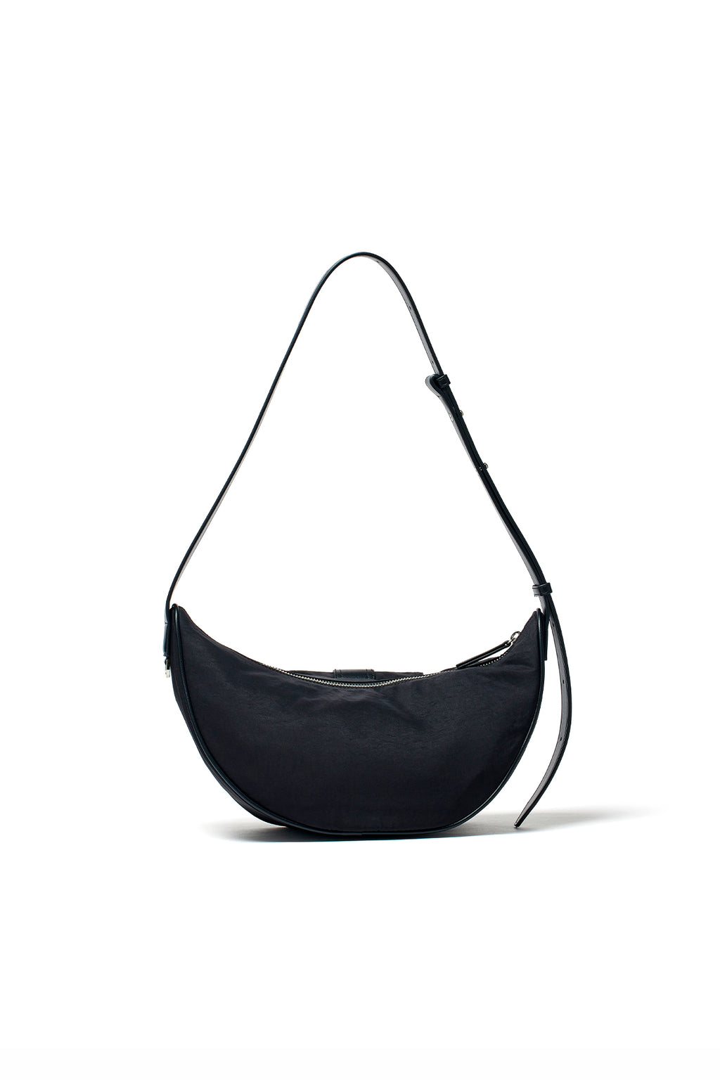 [matinkim] BUCKLE HOBO BAG IN BLACK