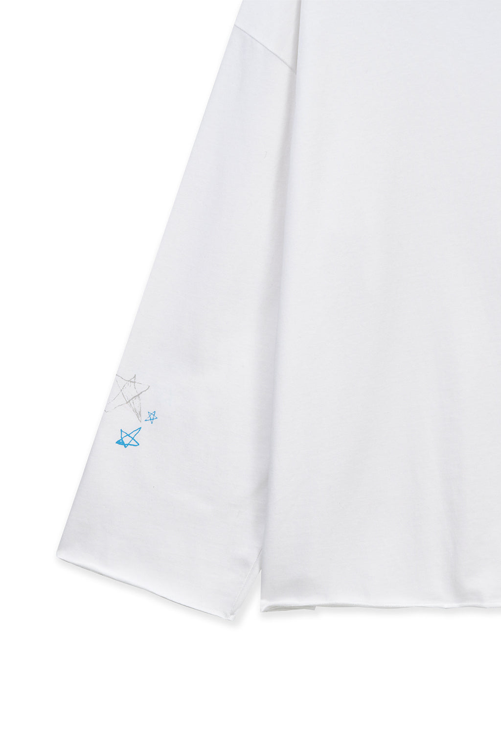 Matinkim Raw Hem Finished Boat Neck Top IN White