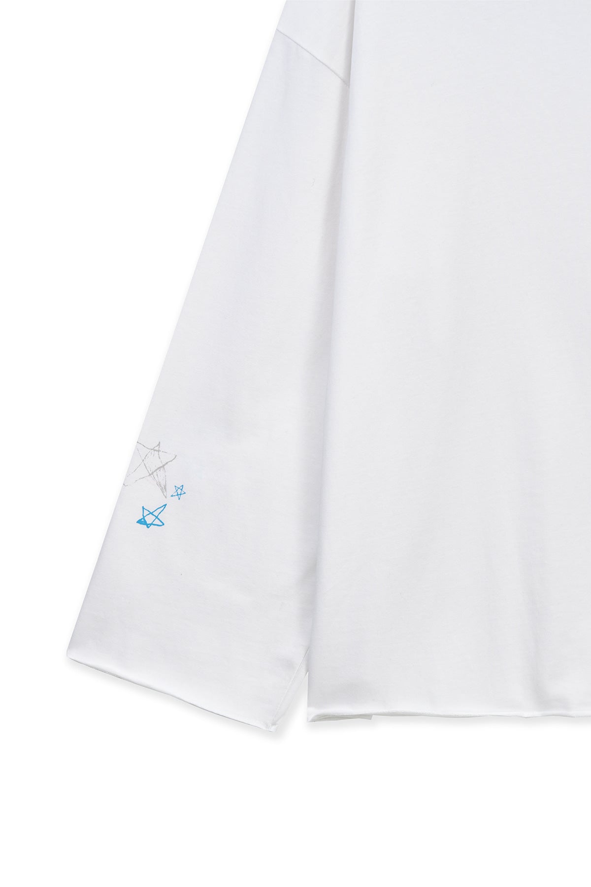 Matinkim Raw Hem Finished Boat Neck Top IN White