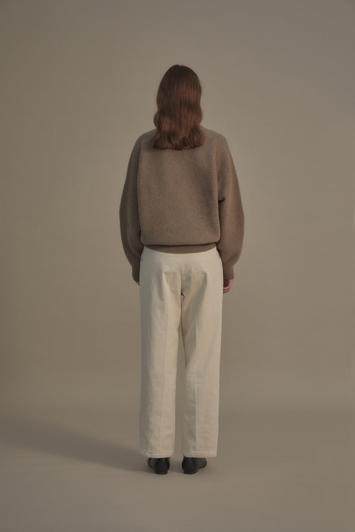 Nothing Written Pound alpaca sweater (Pecan)