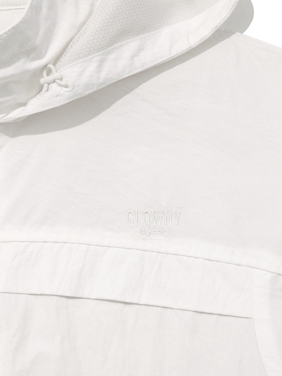 GLOWNY G Packable Hood Jacket (Ivory)