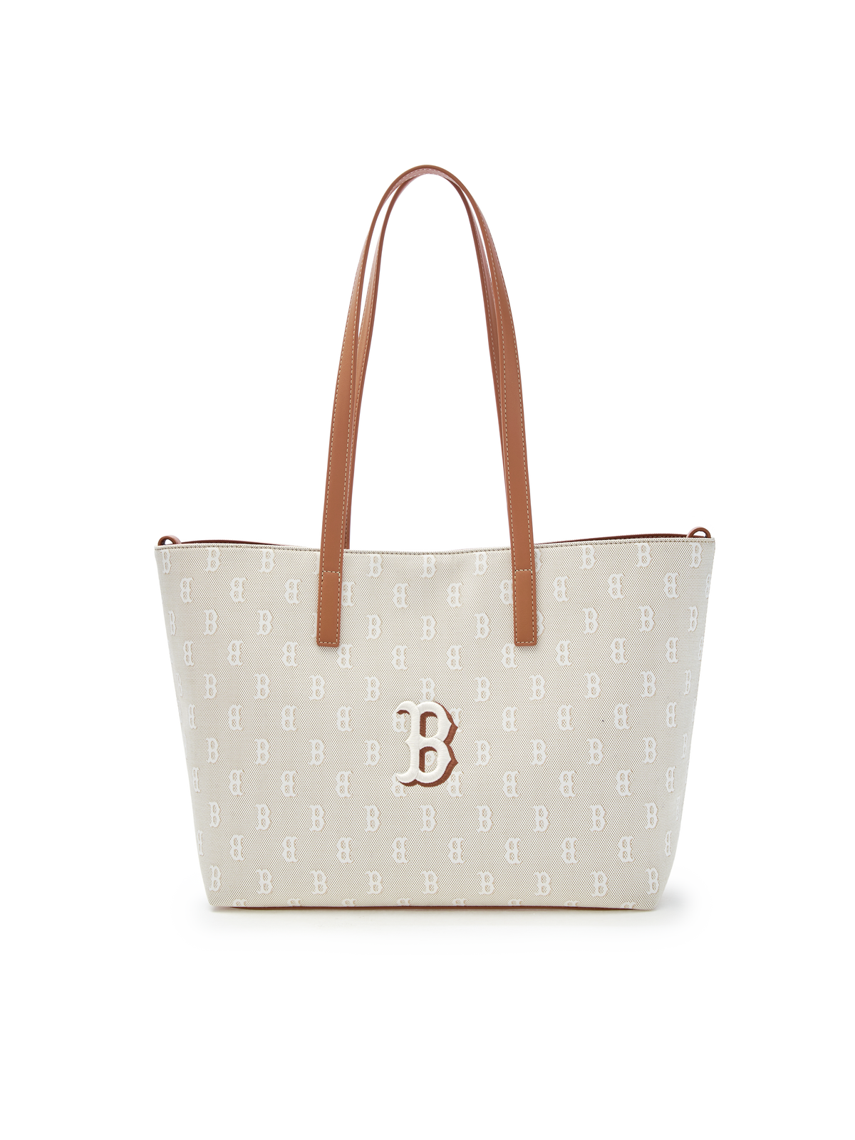 MLB Korea Classic Monogram Jacquard Shopper Bag