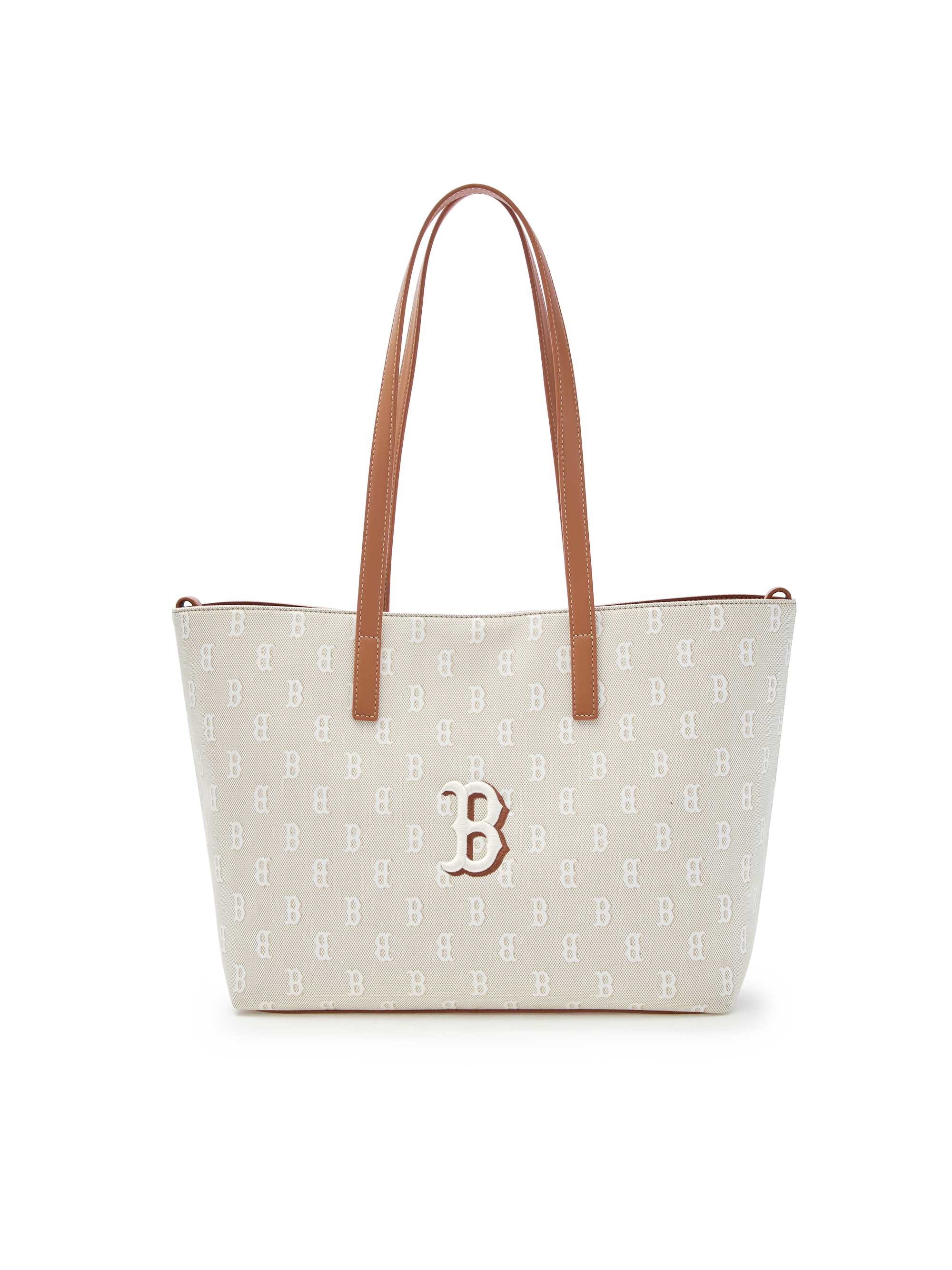 MLB Korea Classic Monogram Jacquard Shopper Bag