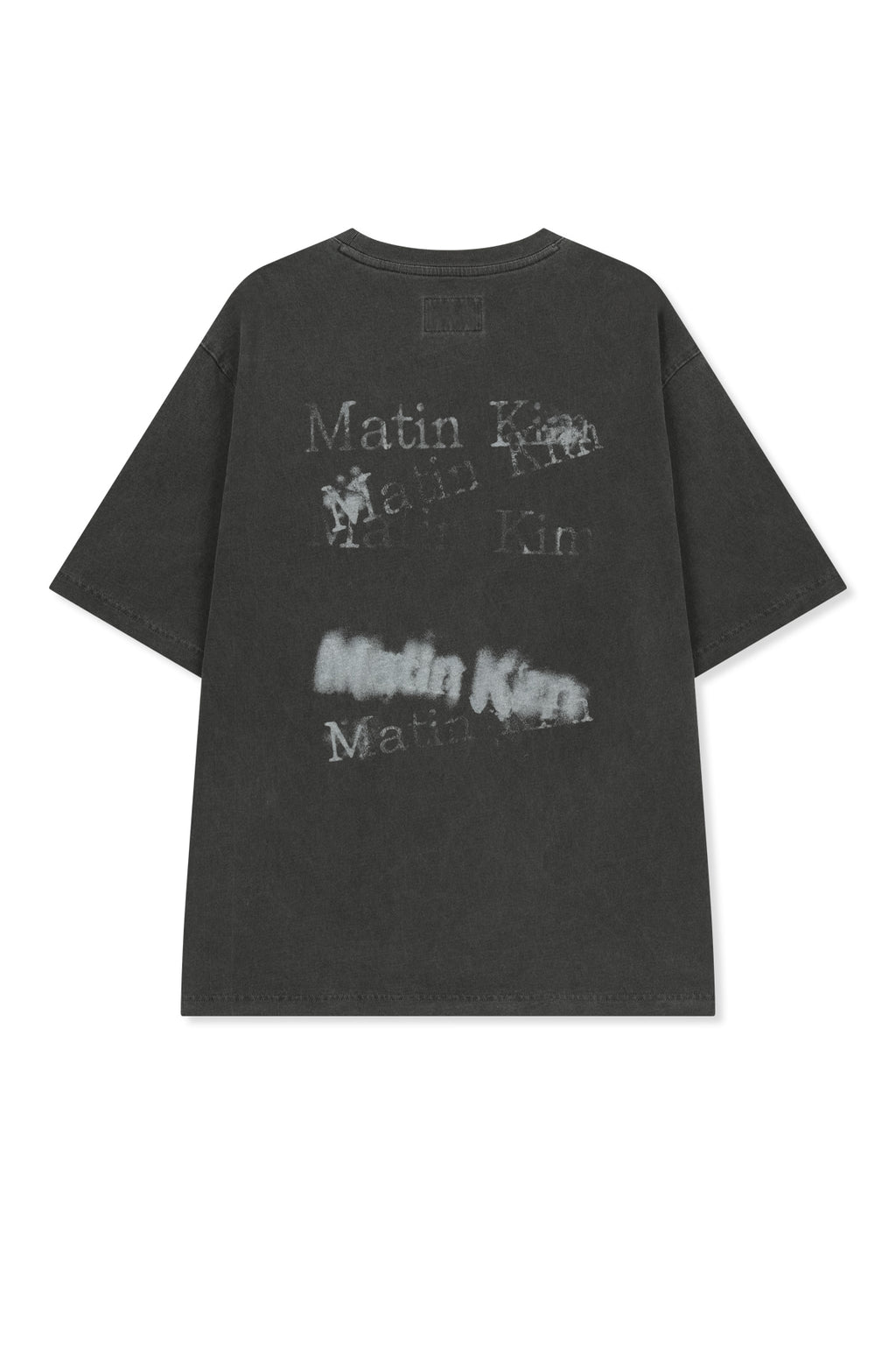 Matinkim Pigment Graffiti Logo Top IN Charcoal